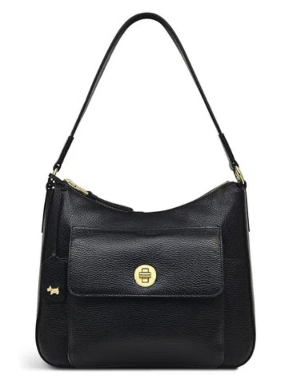 Radley London Medium Colebrook Close Leather Ziptop Shoulder Bag